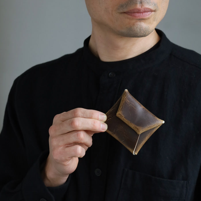 2種】ZOO (ズー) コインケース オイルレザー クーズー革 メンズ [Z-ZCC