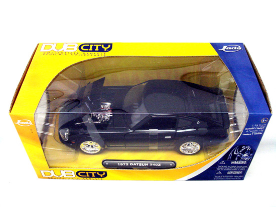 希少！DUBCITYダイキャストミニカー 1/24サイズ 72' DATSUN240Z ブラック