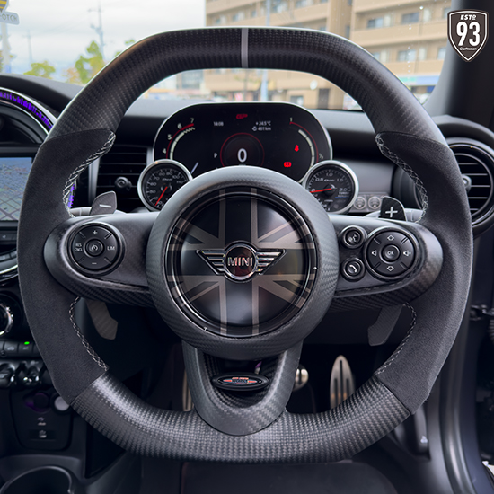 MINIリアルカーボンファイバーステアリングシフトパドルレバー for F54