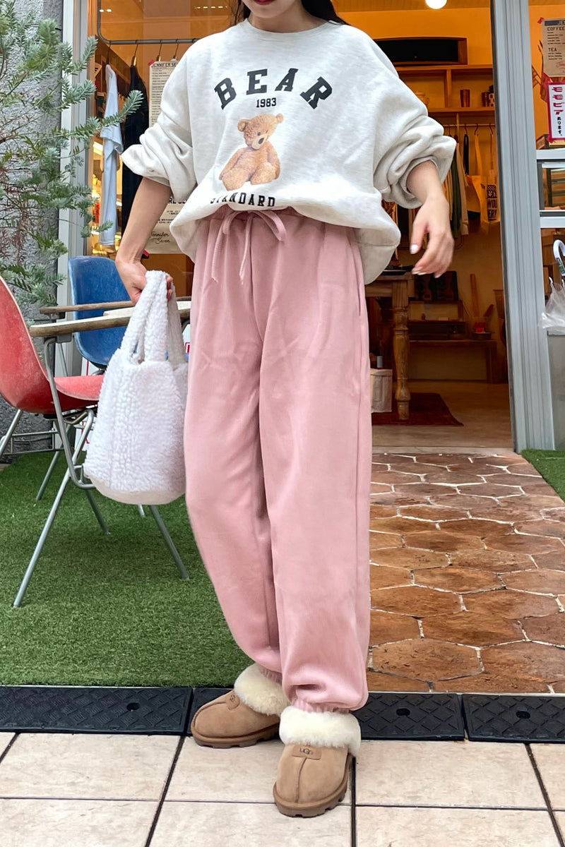 ピンクスウェットパンツ CPA20005 – CRAMMY