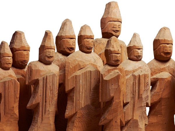 仏像を彫って彫って彫りまくり民衆に与え続けた円空の100体 | 橋本麻里