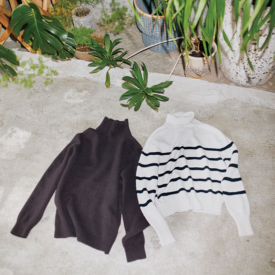 カシミヤで身も心も優しく包み込む マーガレット・ハウエルの本命ニット