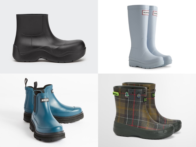 梅雨を乗り切るシューズ6選】ボッテガ・ヴェネタやハンターから、足元