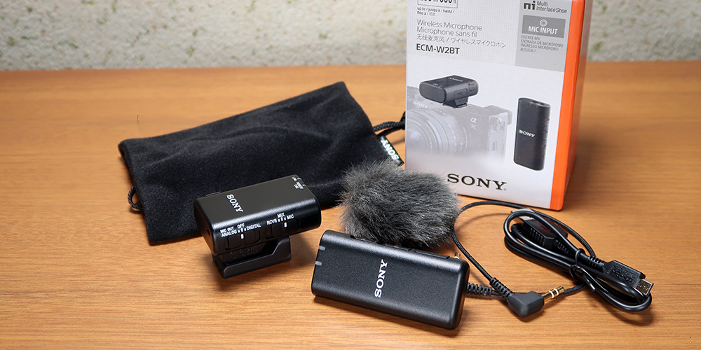 SONYワイヤレスマイク ECM-W2BT - クリエイトアイ