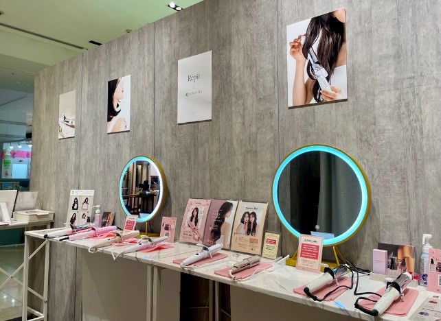 ARNE×クレイツコラボの『韓国ヘアアレンジ体験会』at 福岡PARCOを