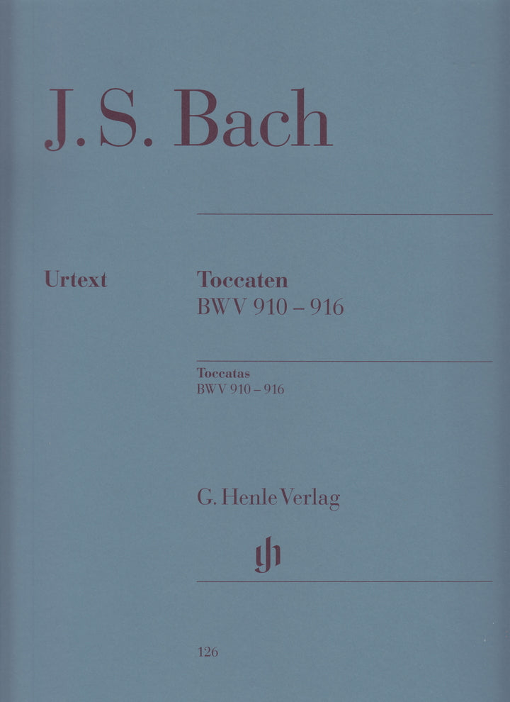 Toccaten BWV910-916 - トッカータ集 BWV910-916 - J.S.バッハ — 楽譜