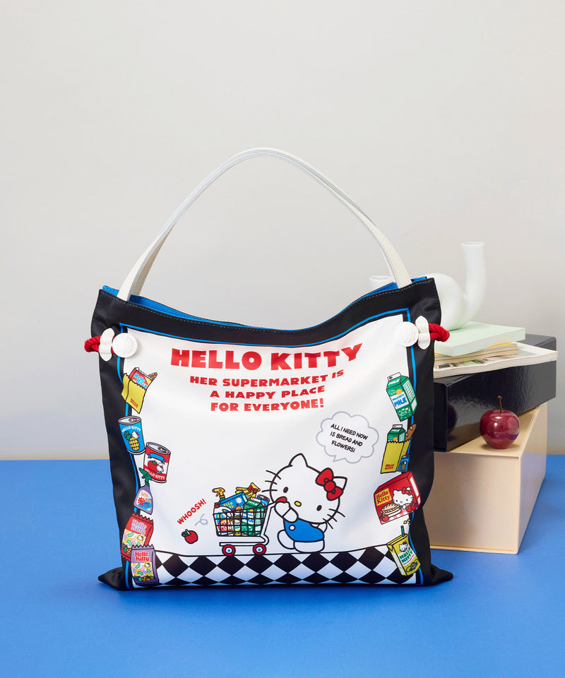 26SS新色追加】HELLO KITTY × TREASURE TOPKAPI サテン スカーフ
