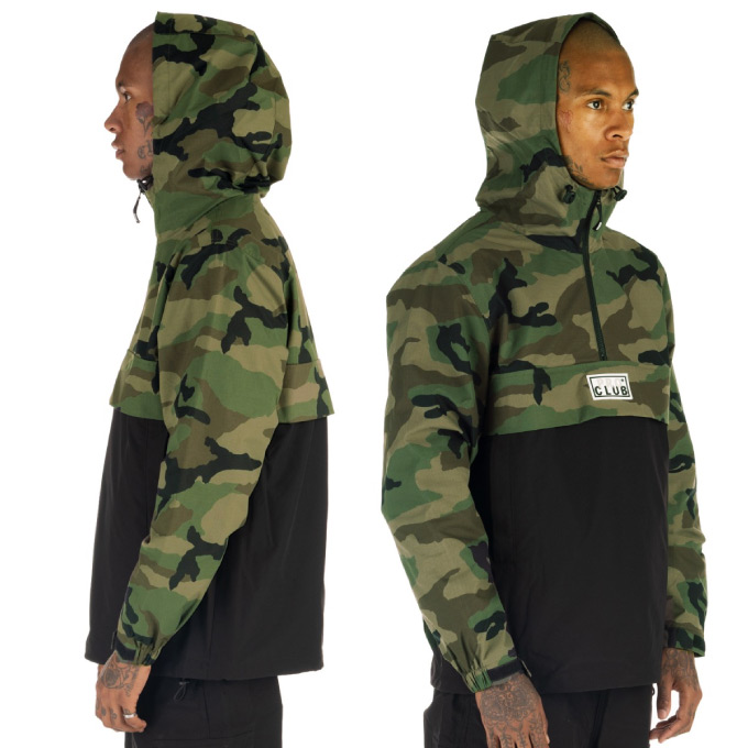 ハーフジップタイプのナイロンジャケットが新登場!!