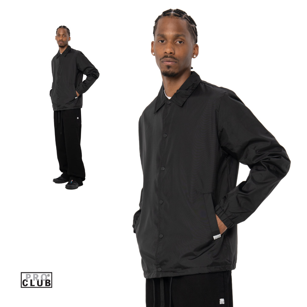 生地しっかりしてます!!】 PROCLUBの新商品!! コーチジャケット!!