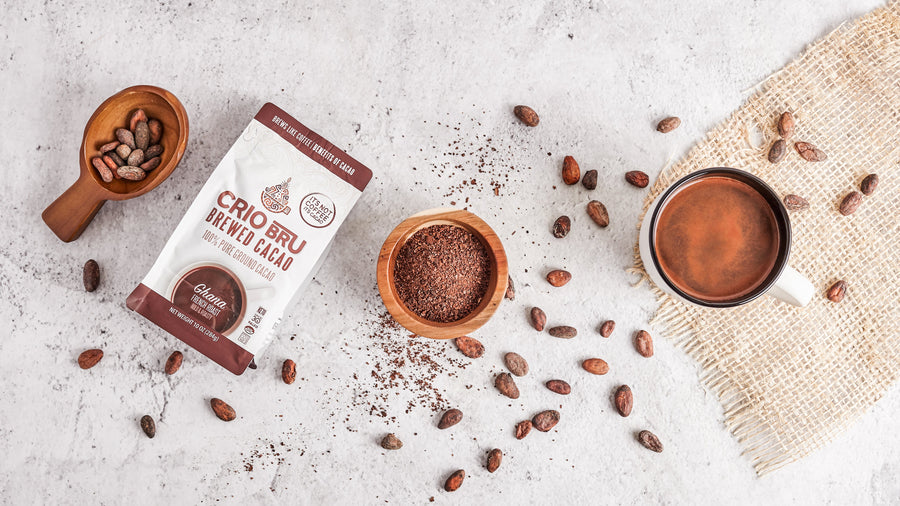 Double Chocolate - Light Roast Brewed Cacao | Crio Bru