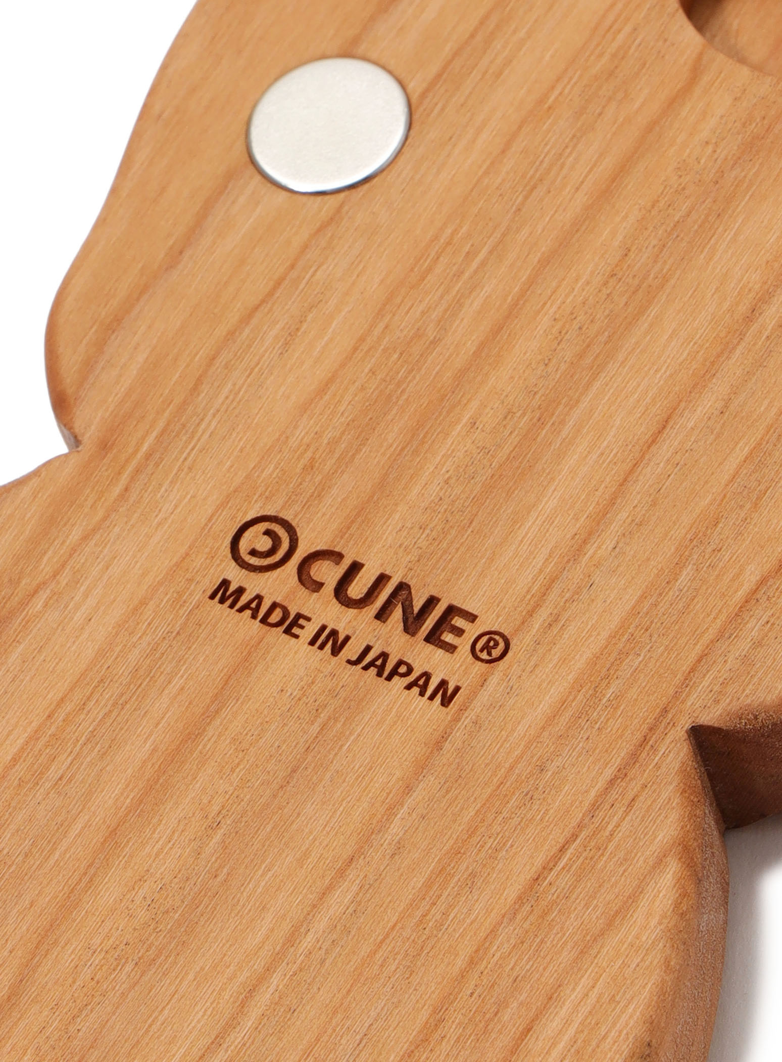 木のフックとキーリング ねこちゃんとうさぎ｜ウサギがいる｜CUNE