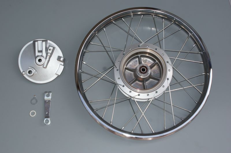 ホンダ 純正】フロント大径ドラムブレーキ強化キット(通称デカドラム