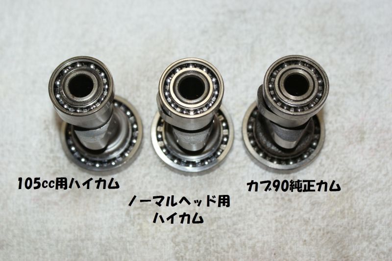 カブ90/70・CD90用ハイカム[105ccボアアップ用] - Cuby(カビィ