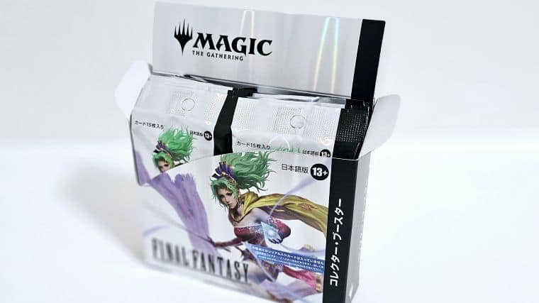MTG】FFコラボのプレイブースターBOXとコレクターブースターBOXを開封