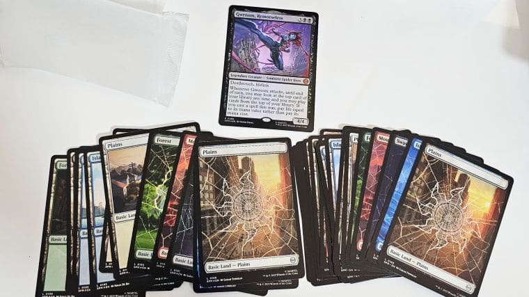 MTG】スパイダーマンのGIFT Bundleが発売！開封して内容を確認してみた