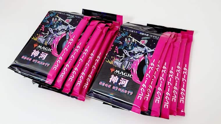 MTG】神河：輝ける世界のコレクターブースターBOXを開封した結果｜CUBE