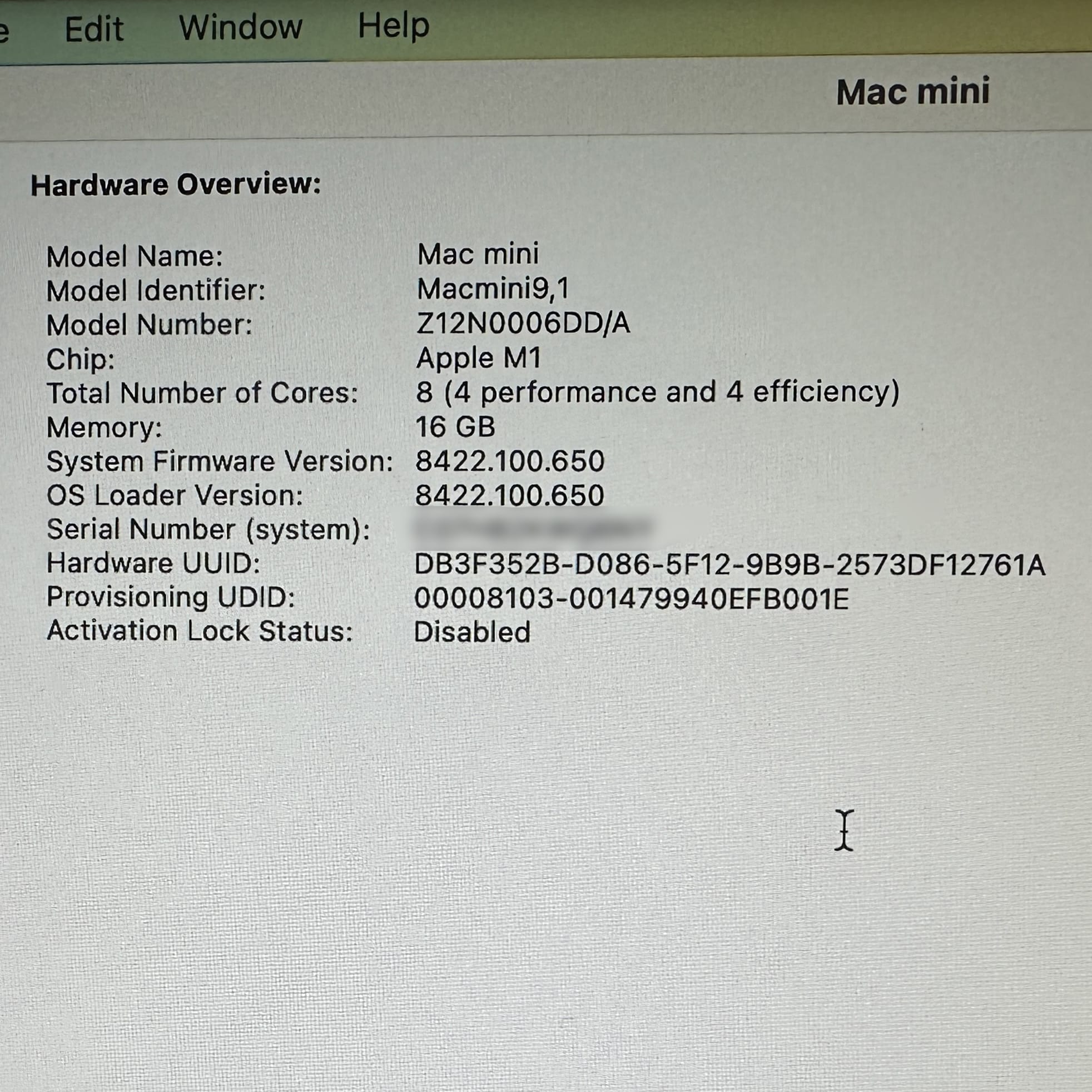 Apple Mac Mini M1 2020 (16GB Memory, 512GB SSD) ⋆ CUE Sale