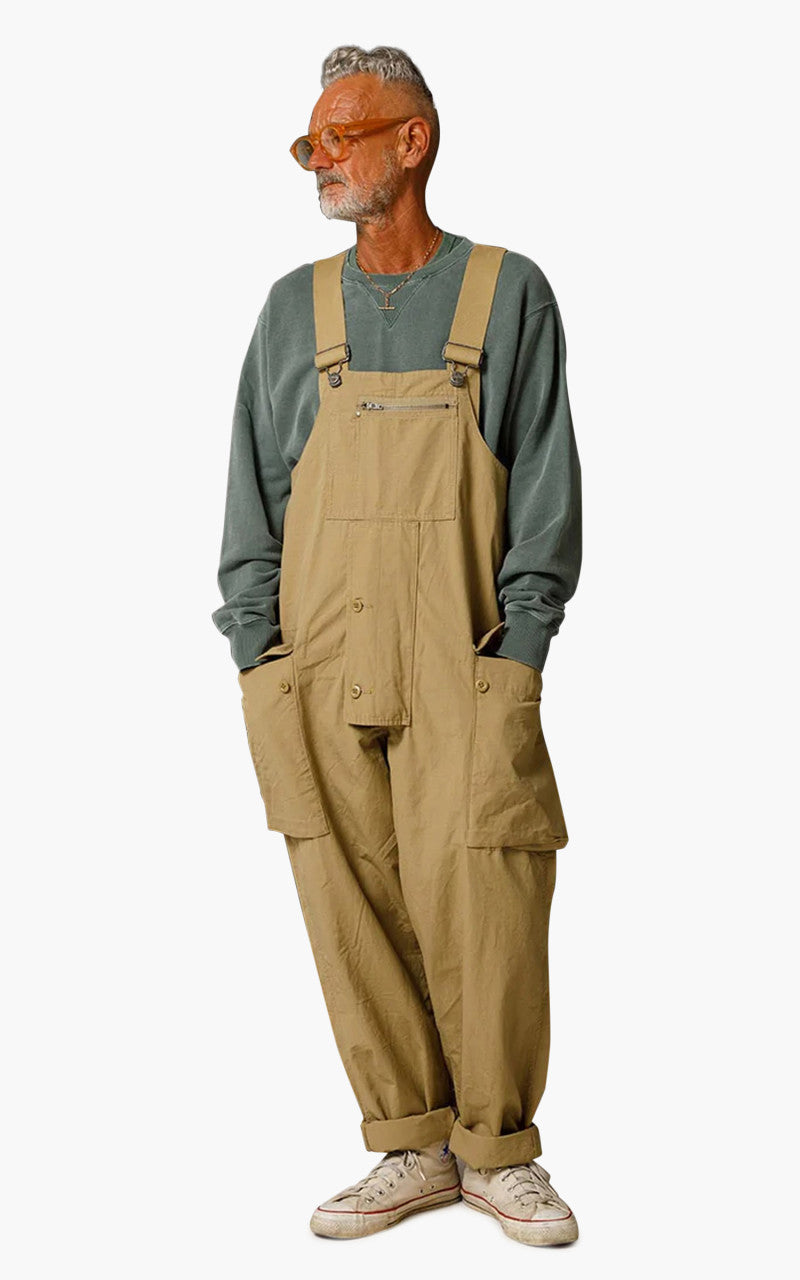 Nigel Cabourn Naval Dungaree Cotton Ripstop Tan