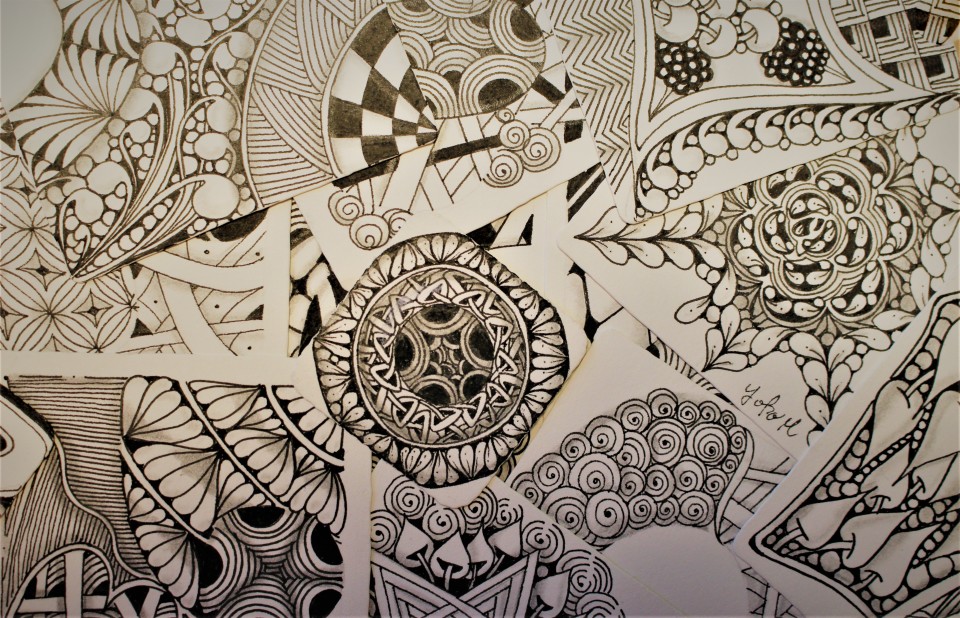 禅とペン画の癒しのアート～ ゼンタングル®｜京都府で習い事なら