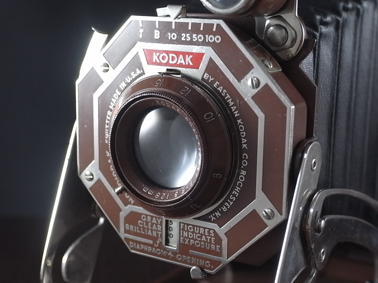 コダック アールデコ 蛇腹カメラ SIX-16 ブラウン | VINTAGE WATCH