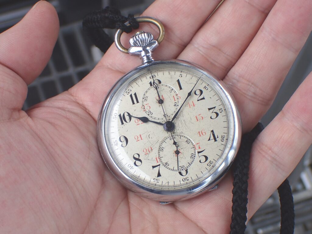 精工舎 旧日本軍 ポケットウォッチ クロノグラフ 1940年代 | VINTAGE