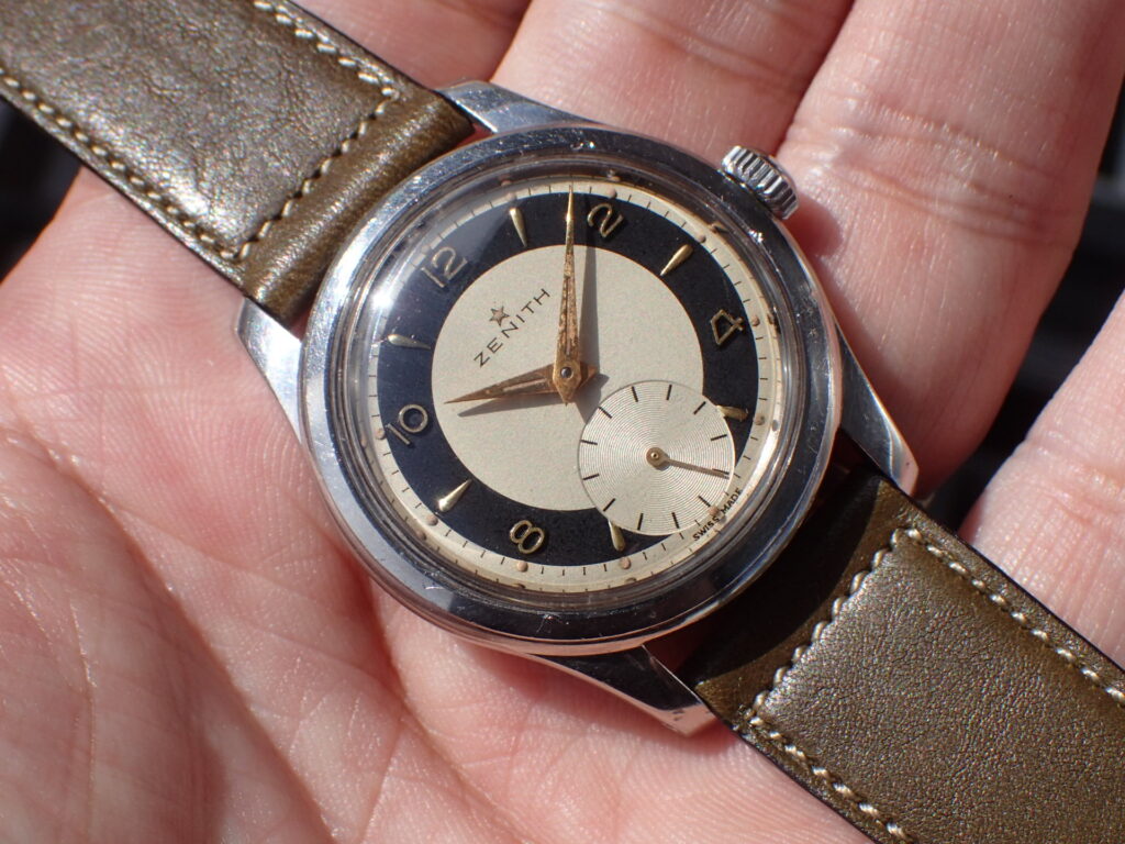 ゼニス ブルズアイ ブラック/ホワイト 1950年代 | VINTAGE WATCH