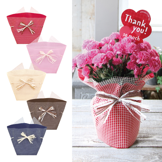 柳のバスケット_ホワイト | 株式会社カレント - 花器・花材