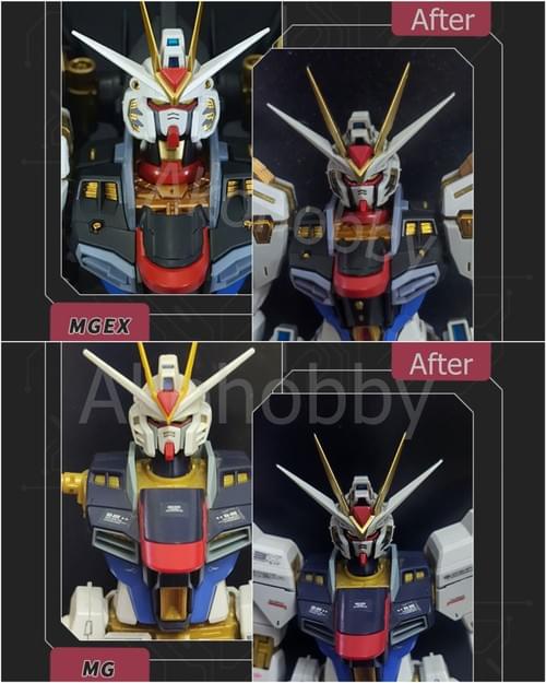 プラモ素材] ヘッド MGEX MG 1/100 ストライクフリーダムガンダム 用