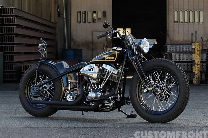ハーレー ショベルヘッド FX 1981のチョッパー カスタム・モトショップ