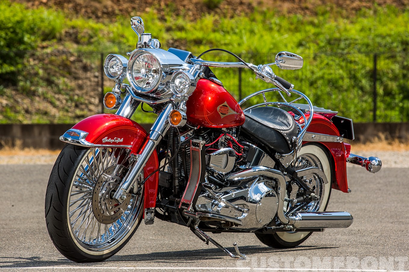 45ハーレー ヘリテイジソフテイルクラシック FLSTC エボリューション