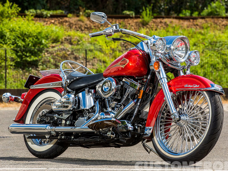 45ハーレー ヘリテイジソフテイルクラシック FLSTC エボリューション