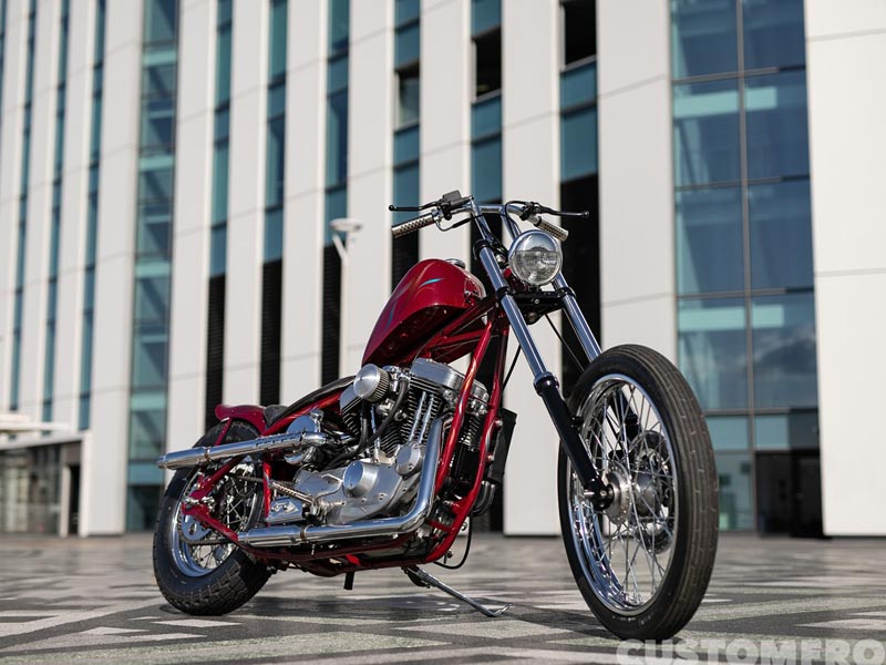 RE:RIDE CUSTOM & SERVICEのハーレーのスポーツスター(EVO)XL1200の