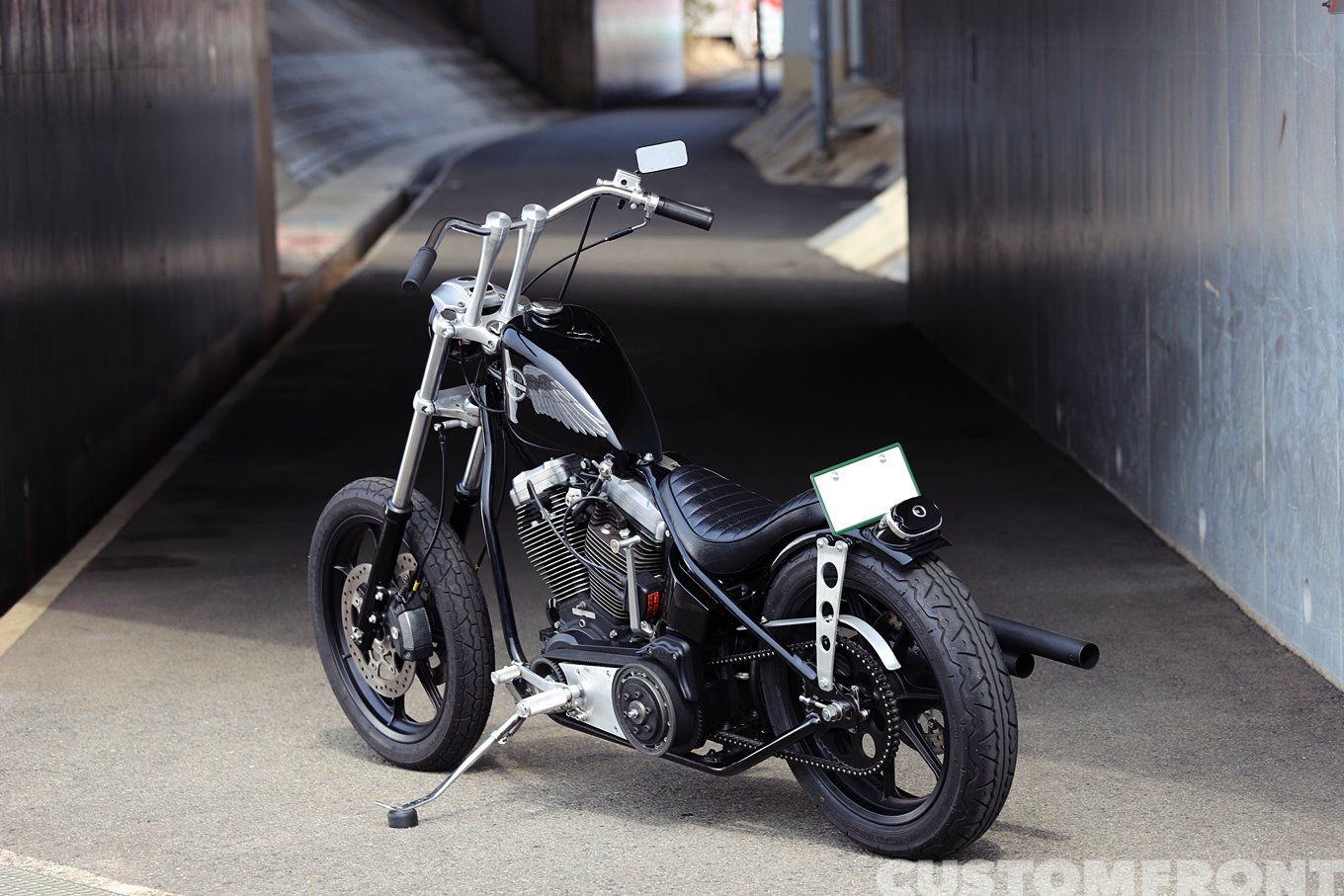 ハーレー エボリジッドのフリスコスタイルEVOチョッパー 1997年