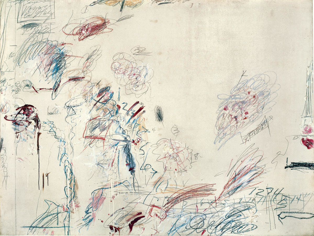 Second Voyage to Italy (Second Version), 1962 by Cy Twombly