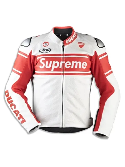 Supreme Ducati Jacket | Ducati V4 Motorcycle Jacket - CRW Moto