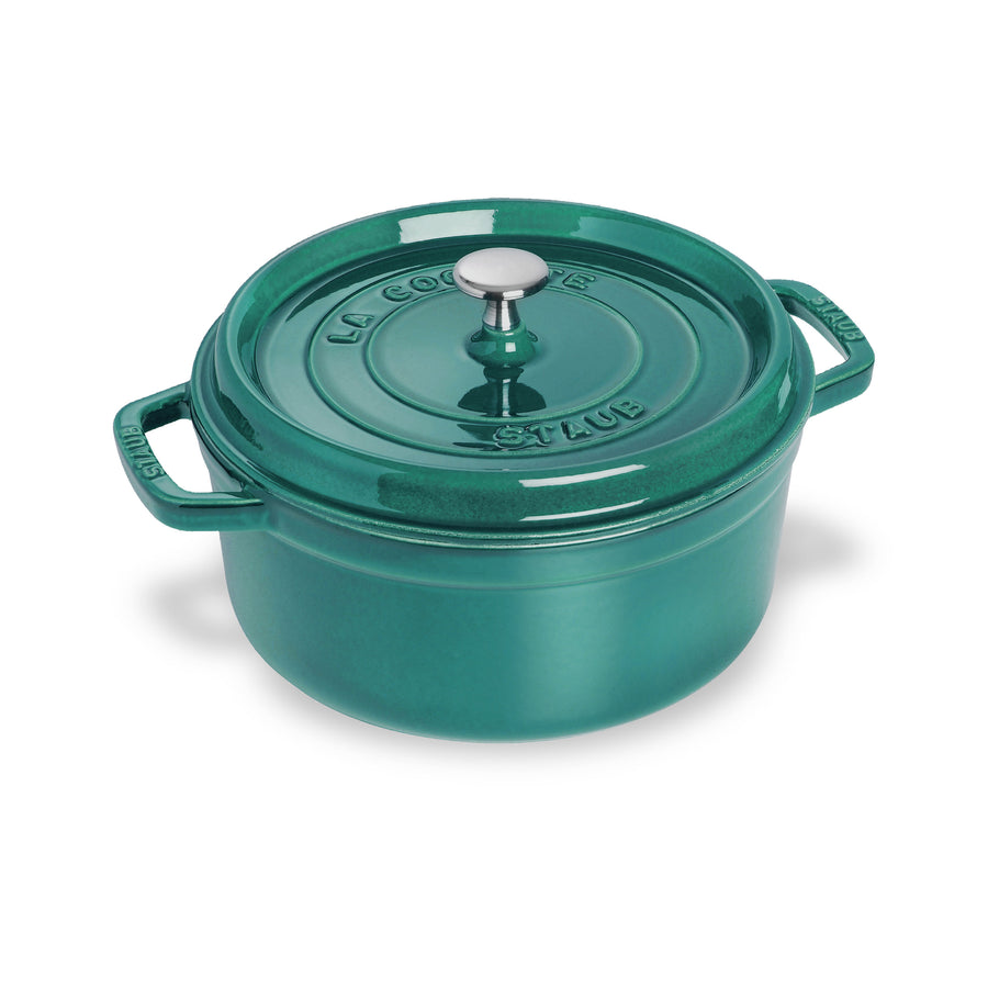 Staub Dutch Oven - 4-qt Cast Iron Cocotte - Turquoise – Cutlery