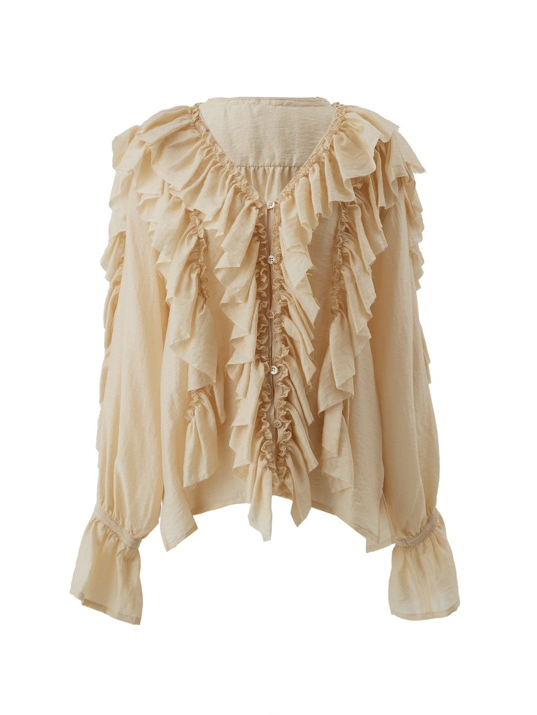 ボリュームフリルブラウス Alan｜Cygne(シーニュ) 公式サイト