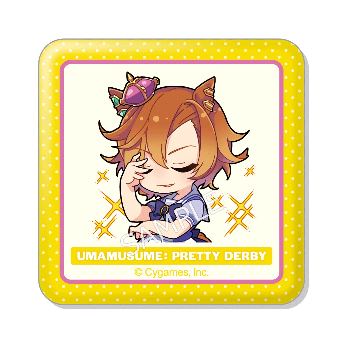 BOX】ウマ娘 プリティーダービー すくえあくる缶バッジ Vol.2