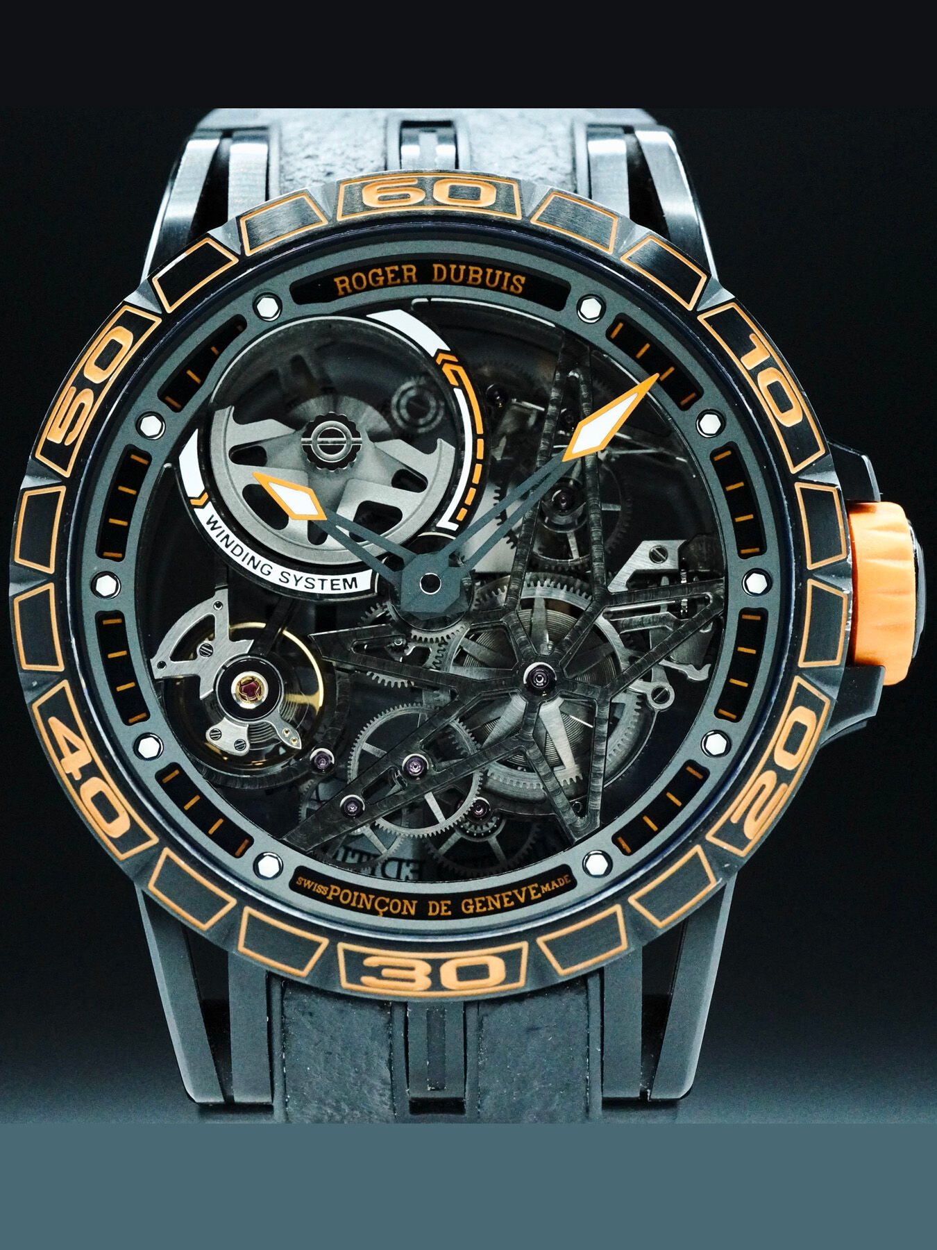 Roger Dubuis DBEX0704 Excalibur Spider Pirelli Edition Titanium