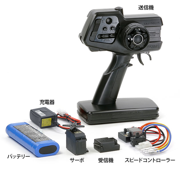 01 電動RCカーの基礎知識 - タミヤRCスタートガイド - | タミヤ