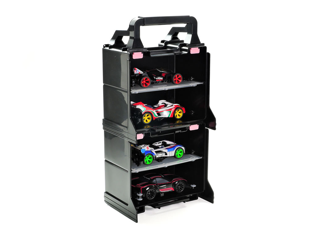 タミヤ ミニ四駆ステーション限定 ミニ四駆 ポータブルピット (ピンク