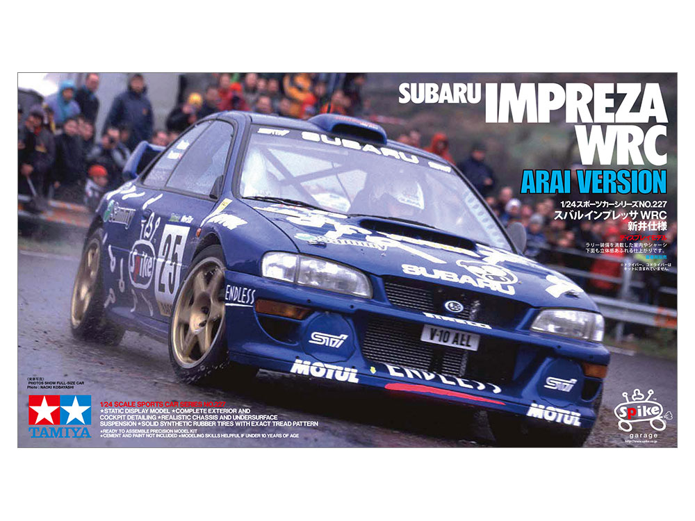 タミヤ 1/24 スポーツカーシリーズ スバル インプレッサ WRC （新井