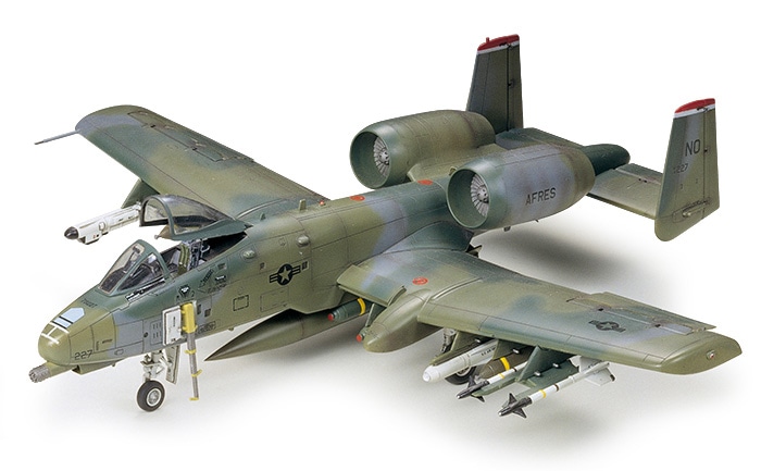A10サンダーボルトII1:72塗装済完成品模型2機セット(イージーモデル
