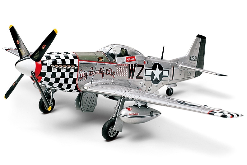 タミヤ 1/72 ウォーバードコレクション ノースアメリカンP-51D