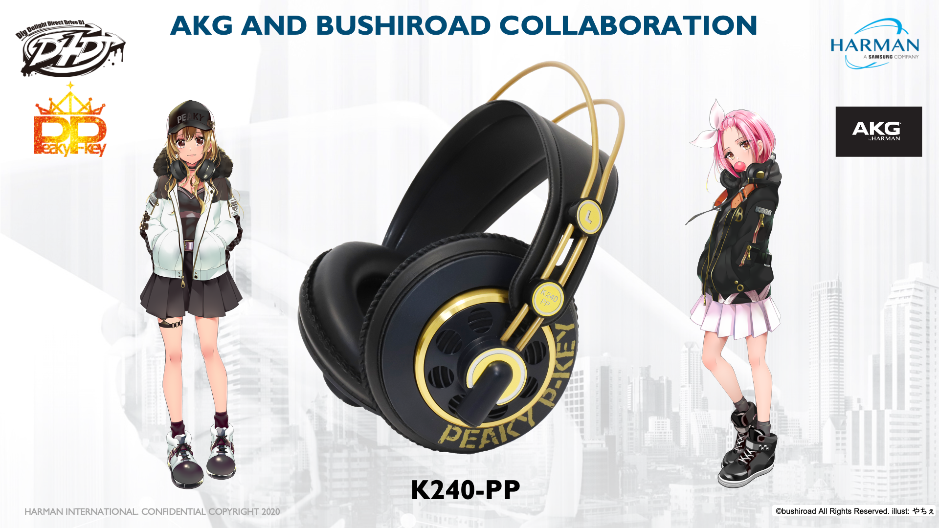 D4DJ×AKGコラボ】Peaky P-keyエディションのヘッドホン発売！ | NEWS