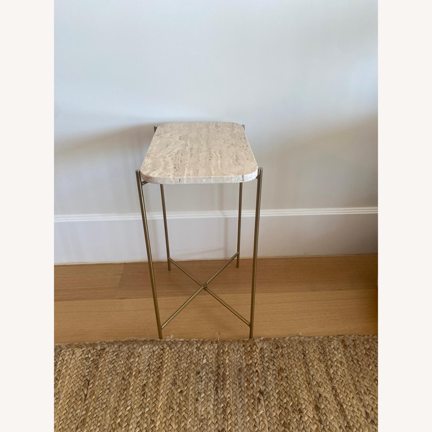 Zara Home Marble Side Table - AptDeco