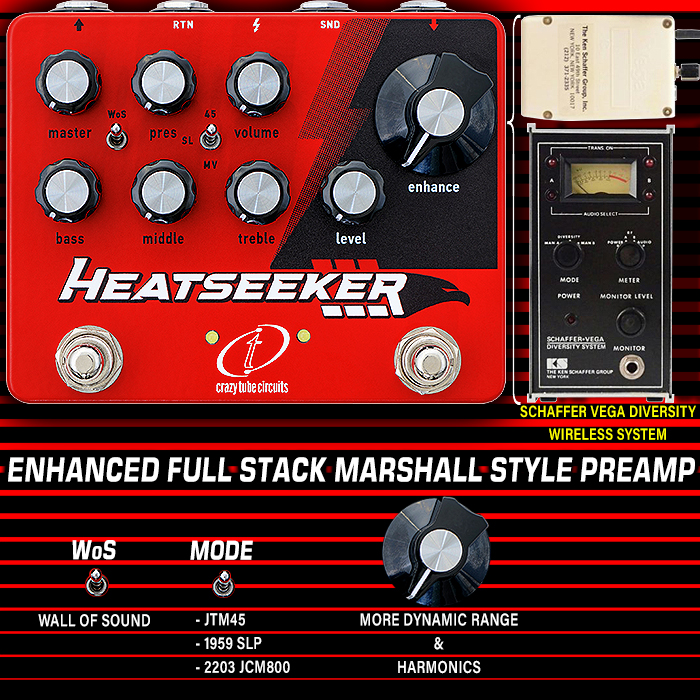 Guitar Pedal X - GPX Blog - Crazy Tube Circuits' Heatseeker imbues