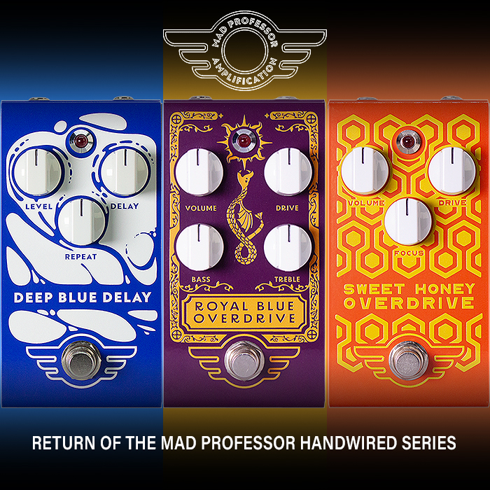 Guitar Pedal X - News - Mad Professor re-launches its Handwired