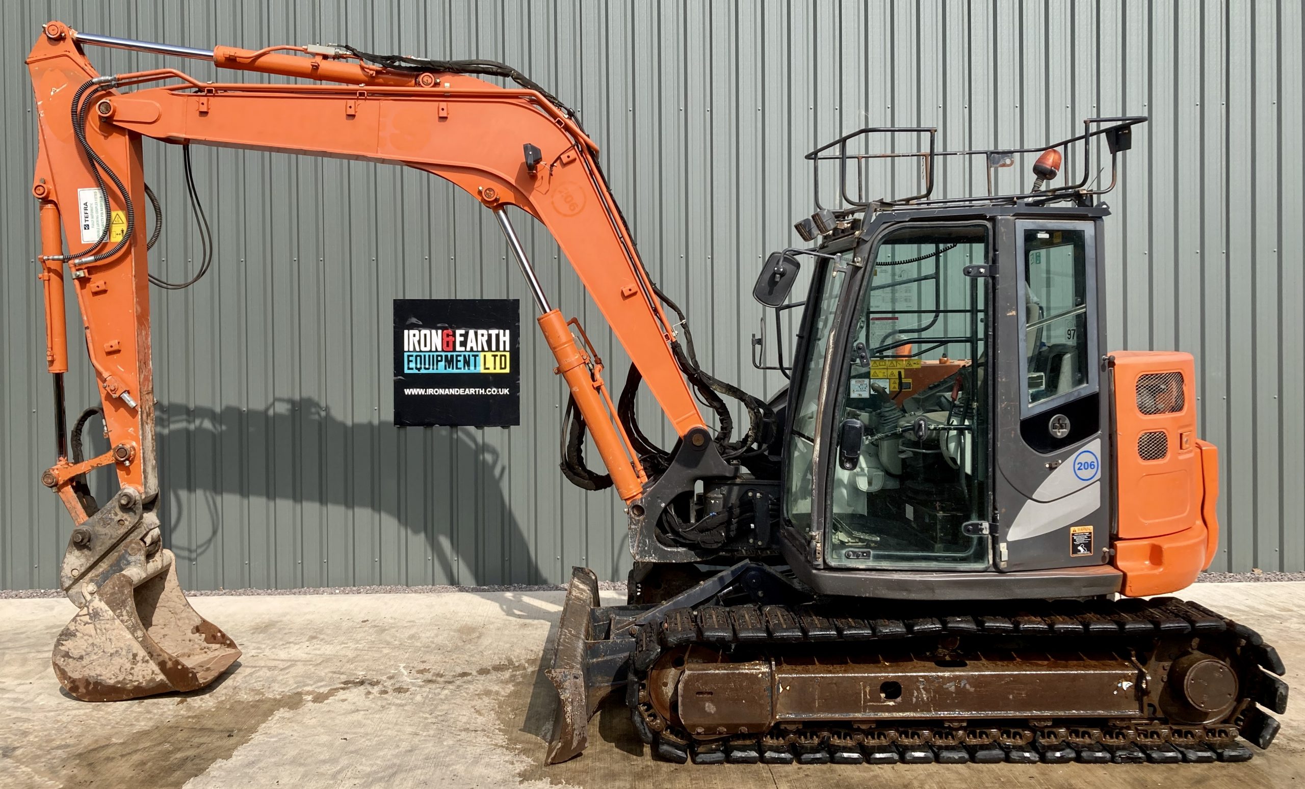 2014 Hitachi ZX85USB-5A Used Tracked Excavator for sale | P&E