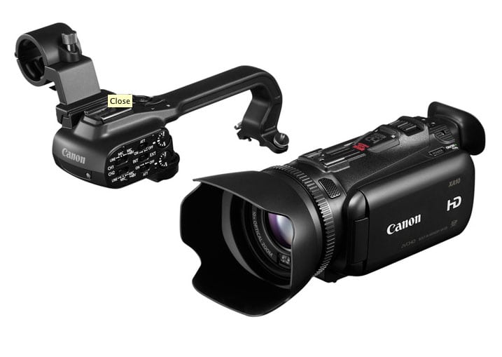 Canon Sneaks out Another High End Camcorder the XA10